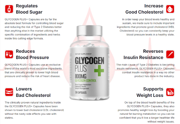 Glycogen-Plus benefits