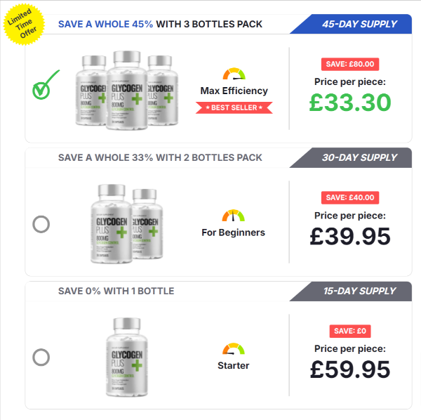 Glycogen-Plus price
