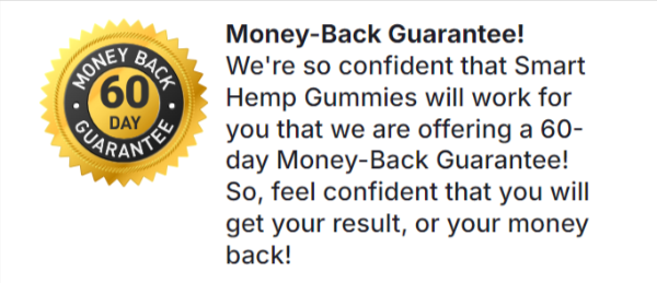 Smart Hemp Gummies Australia money back gurantee